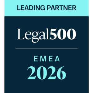 - Legal 500 Leading Partner